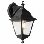 Lampă de perete Brilliant Nissie Exterior E27 60 W Negru