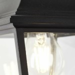 Lampă de perete Brilliant Nissie Exterior E27 60 W Negru