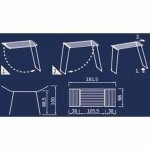 Suport de întins rufe Leifheit CLASSIC Solid 180 Alb Nailon Oțel polipropilenă 18 m