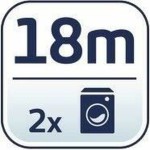 Suport de întins rufe Leifheit CLASSIC Solid 180 Alb Nailon Oțel polipropilenă 18 m