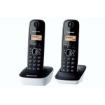 Telefon fără Fir Panasonic KX-TG1612 Chihlimbar Negru/Alb