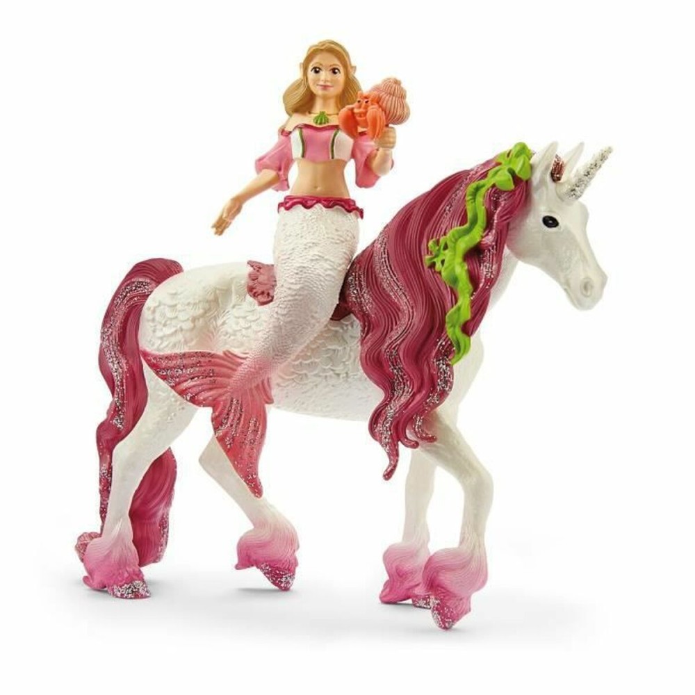 Unicorn Schleich Sirene Feya on sea unicorn 3 Piese