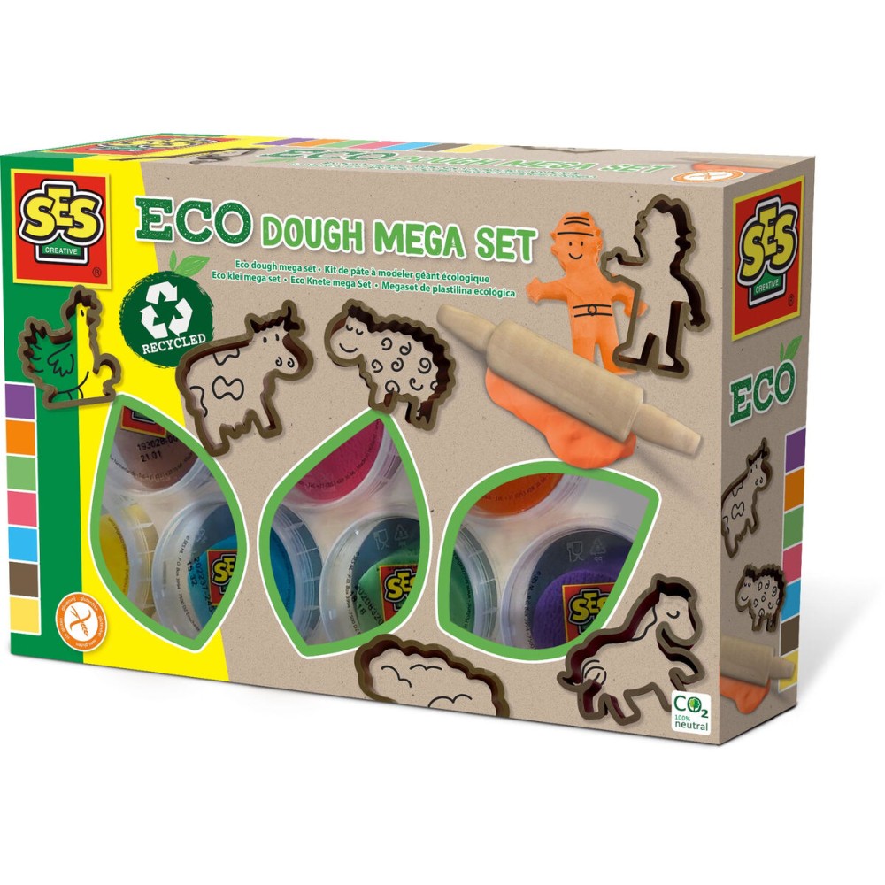 Joc de Plastilină SES Creative Eco Fara gluten