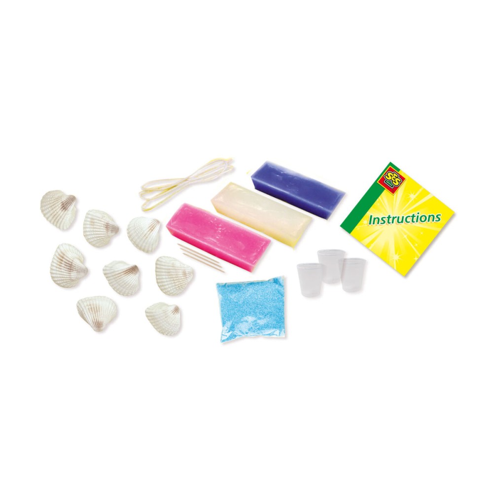 Lumânări SES Creative Velas con conchas - Inspired by nature