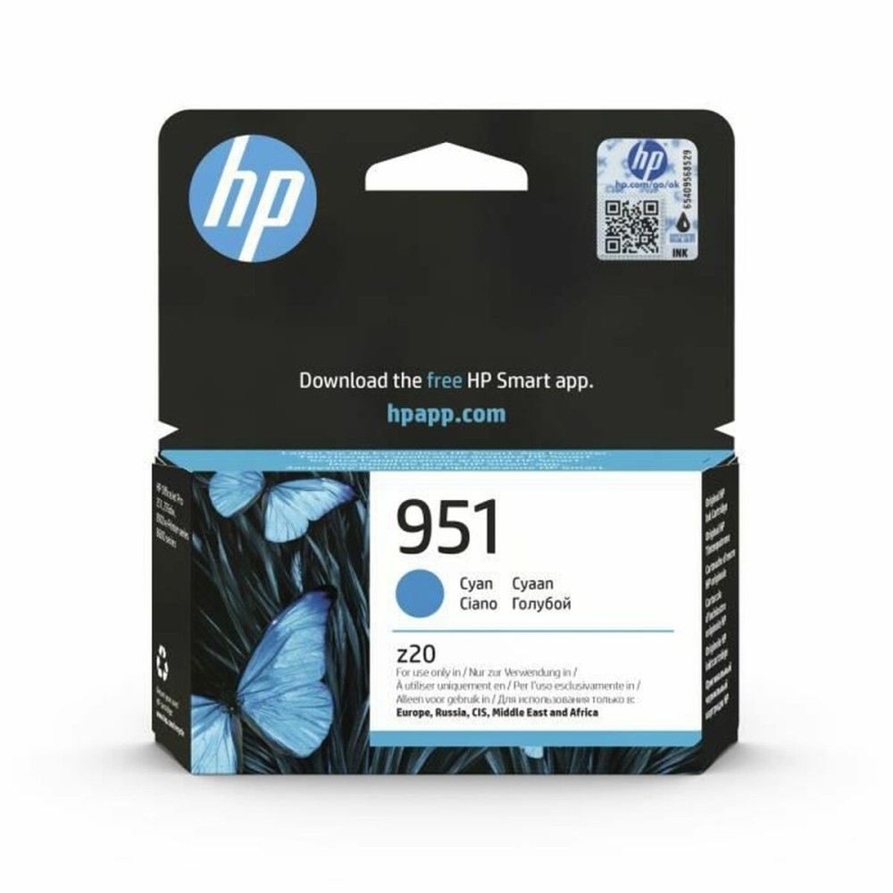 Cartuș cu Cerneală Originală HP Cartucho de tinta original HP 951 cian