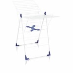 Suport de întins rufe Leifheit 81408 CLASSIC 200 Flex Oțel polipropilenă Plastic Albastru Alb 20 m