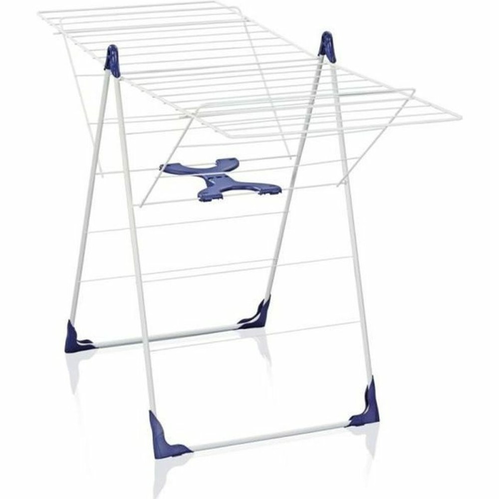 Suport de întins rufe Leifheit 81408 CLASSIC 200 Flex Oțel polipropilenă Plastic Albastru Alb 20 m