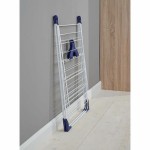 Suport de întins rufe Leifheit 81408 CLASSIC 200 Flex Oțel polipropilenă Plastic Albastru Alb 20 m