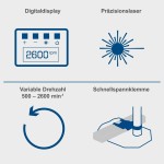 Perforator montat pe stâlp susţinător Scheppach 700 W