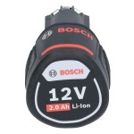 Baterie de litiu reîncărcabilă BOSCH Professional 1600Z0002X Litio Ion 2 Ah 12 V