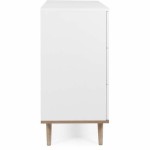 Dulap cu Sertare Scandinavian Alb 79,8 x 40 x 86,5 cm