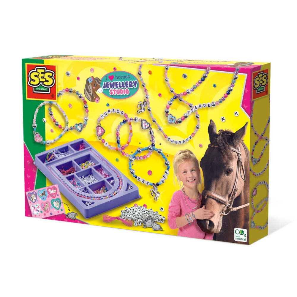 Set de Lucru Manual SES Creative I Love Horses