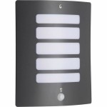 Lampă de perete Brilliant Todd Exterior Detector de Mișcare Antracit Metal 60 W E27