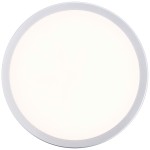 Aplica de tavan Brilliant Devora Argintiu Lumină LED