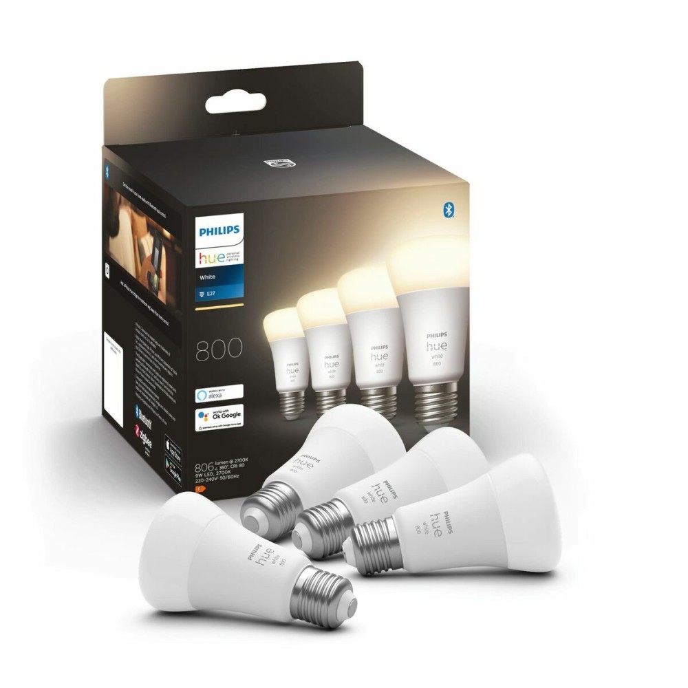 Bec Inteligent Philips 60 W 9 W E27 LED 2700 K 800 lm