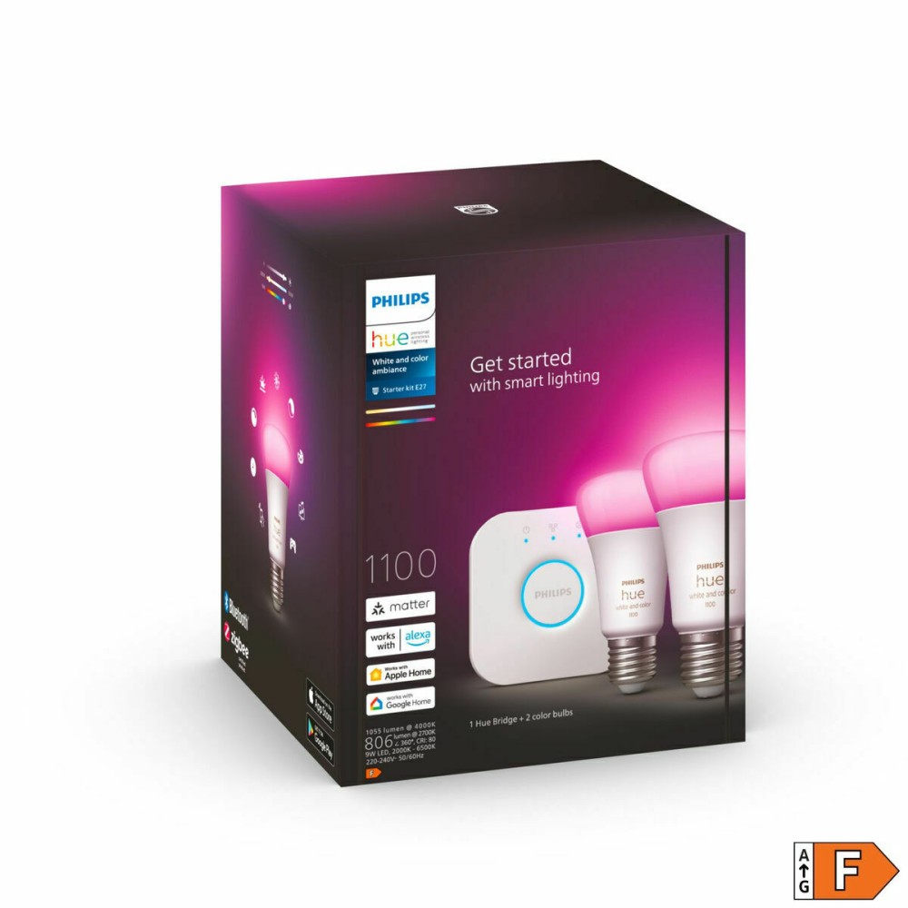 Bec Inteligent Philips Kit de inicio E27 9 W E27 LED 6500 K 806 lm