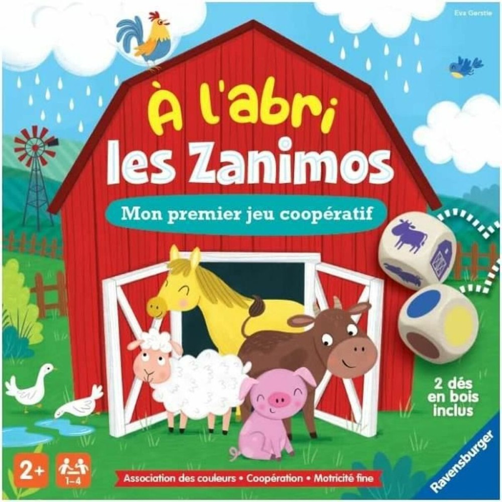 Joc Educativ Ravensburger À l'abri les Zanimos (FR) (1 Piese)