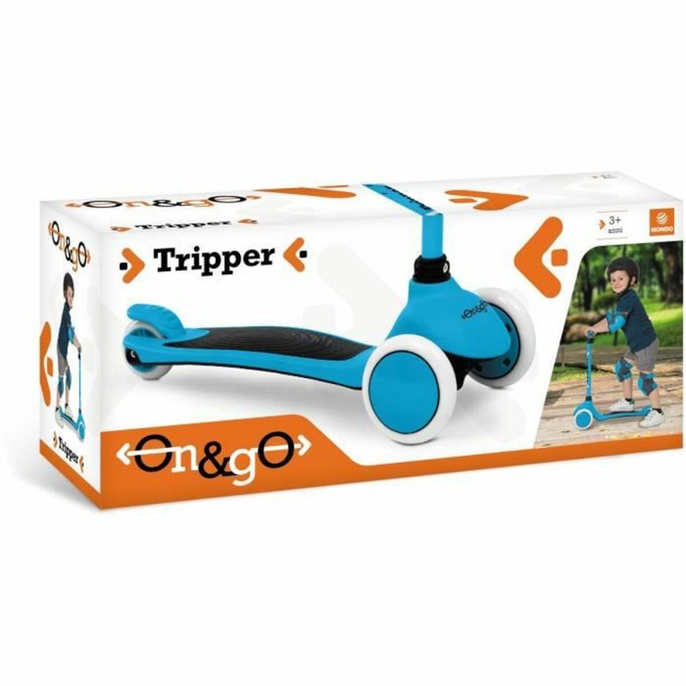 Trotinetă Mondo  On and Go Tripper Infantil Albastru Turquoise
