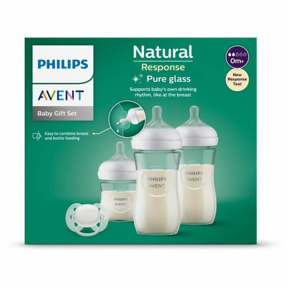 Set de sticle pentru bebeluși Philips Natural 3.0 SCD878/11