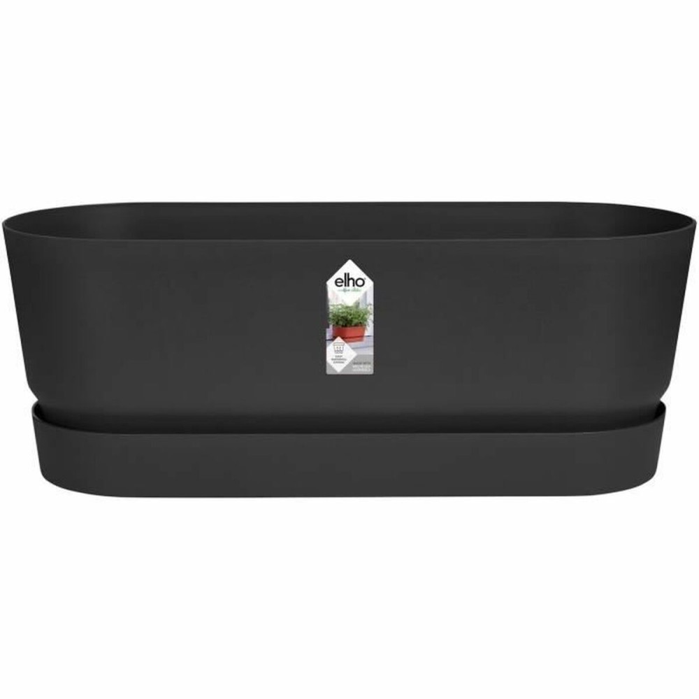 Ghiveci grădină Elho   Negru 50 cm Plastic Oval