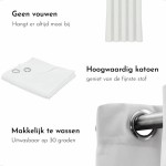 Perdea/draperie TODAY  Essential Alb 140 x 240 cm