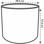 Ghiveci Elho Alb Verde Plastic 30 x 30 x 28 cm