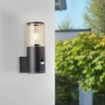 Lampă de perete Brilliant Negru 20 W