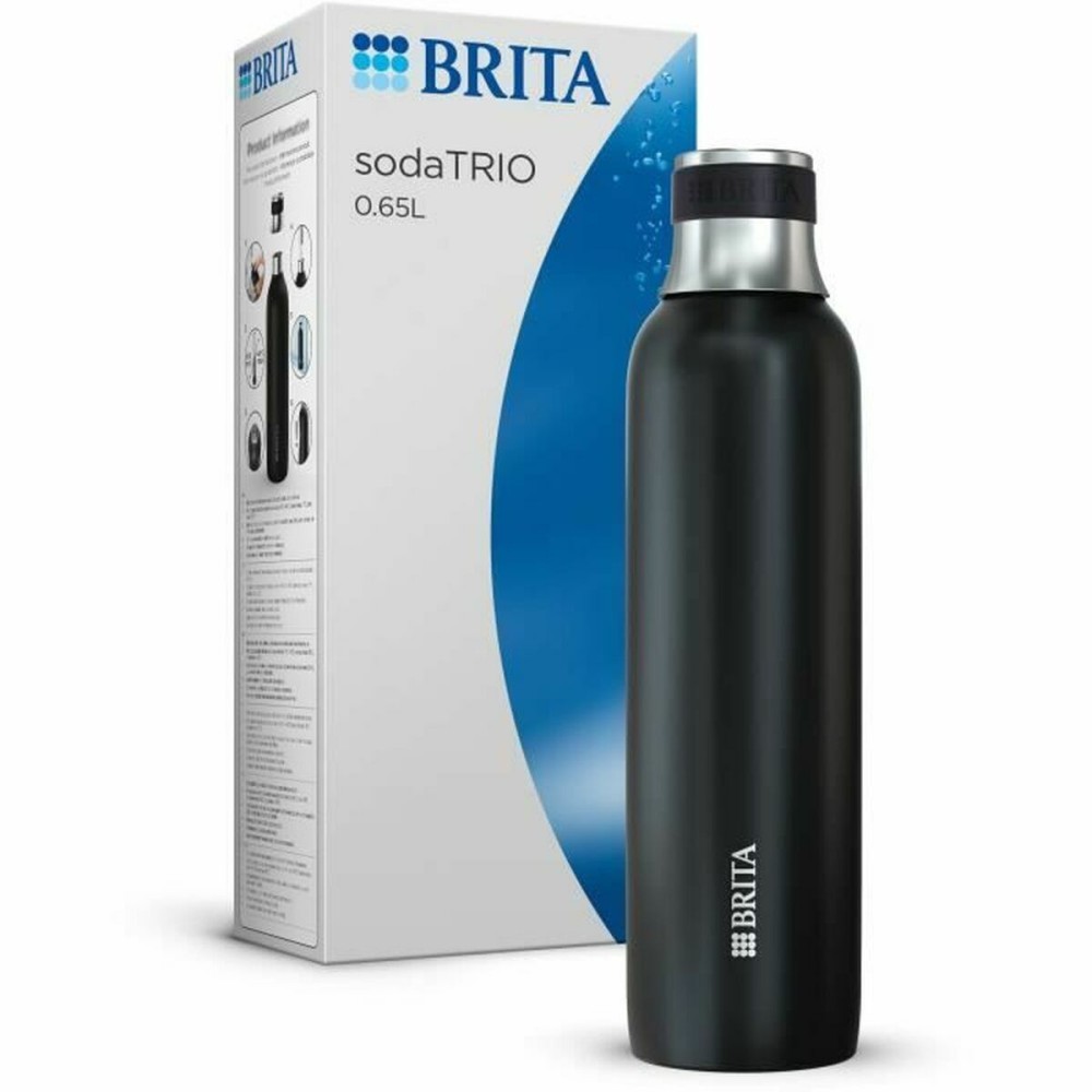 Termos Brita sodaTRIO Negru 650 ml