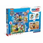 Set de 4 Puzzle-uri The Paw Patrol Clementoni Edukit