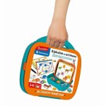 Joc de Masă Clementoni Magnetic Letters & Animals Case 27 x 23 x 5 cm 28 x 6 x 24 cm