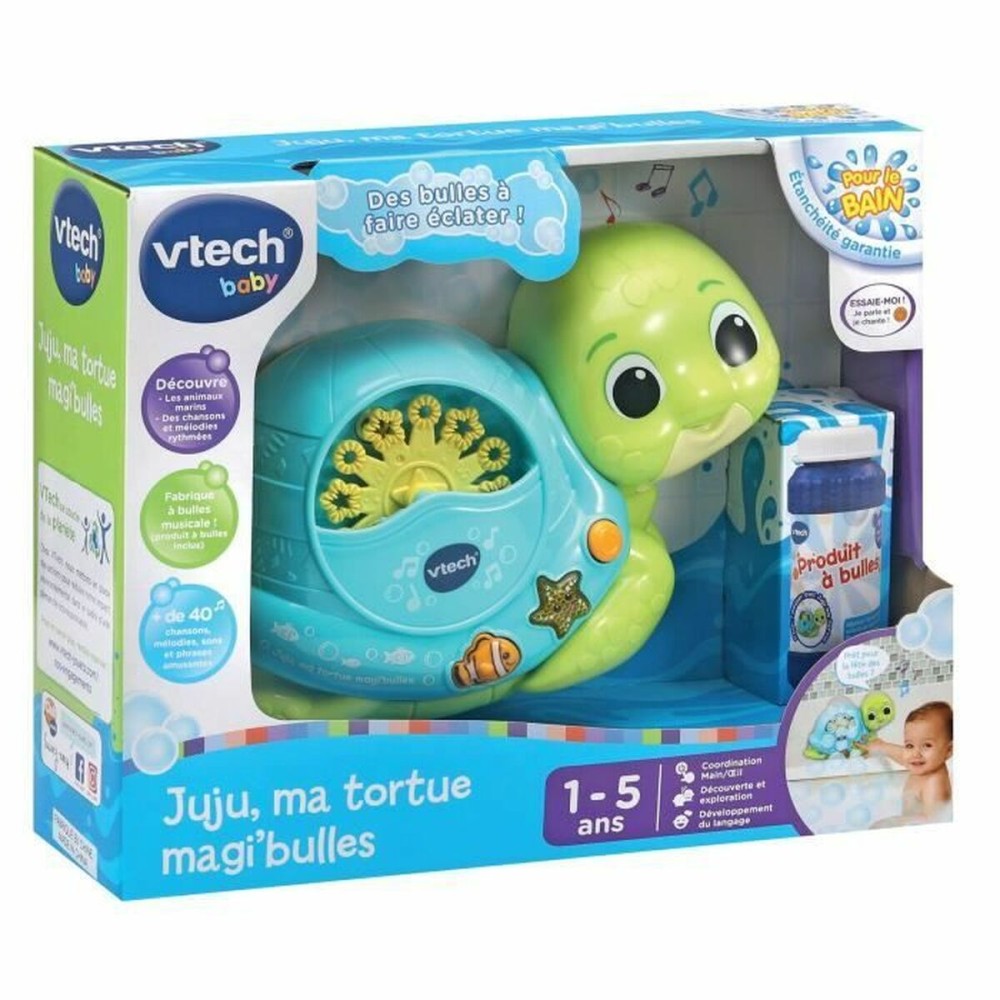 Jucării pentru Baie Vtech Baby Juju ma tortue magi bulles