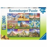 Puzzle Ravensburger 13290 XXL Monumentos del mundo 200 Piese