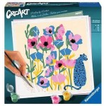 Set de pictură pe numere Ravensburger Flowers