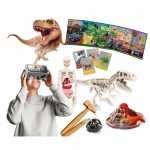 Joc de știință Clementoni The history of life on Earth Virtual Reality More than 50 experiments (FR)