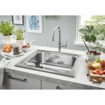 Robinet Monocomandă Grohe 31719SD0 Oțel inoxidabil Dreptunghiular