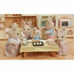 Set de păpuși Sylvanian Families 5706 Iepure Familie 4 Piese