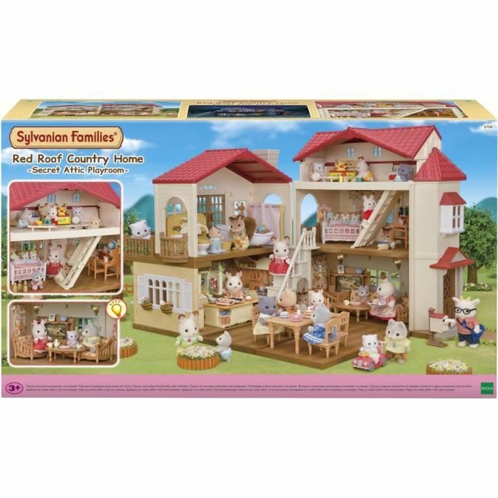 Playset Sylvanian Families Red Roof Country Home Casă în Miniatură Iepure