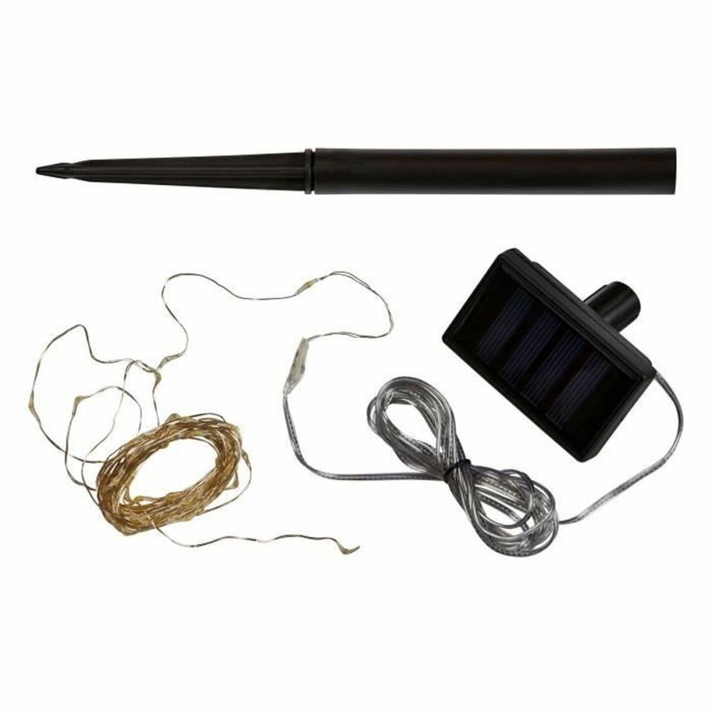 Ghirlandă de lumini LED Super Smart Luciole Solar Alb cald