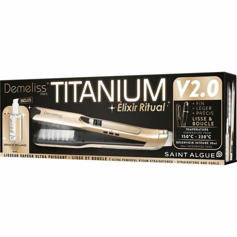 Placă de Păr Saint-Algue TITANIUM V2 ELIXIR RITUAL DEMELISS