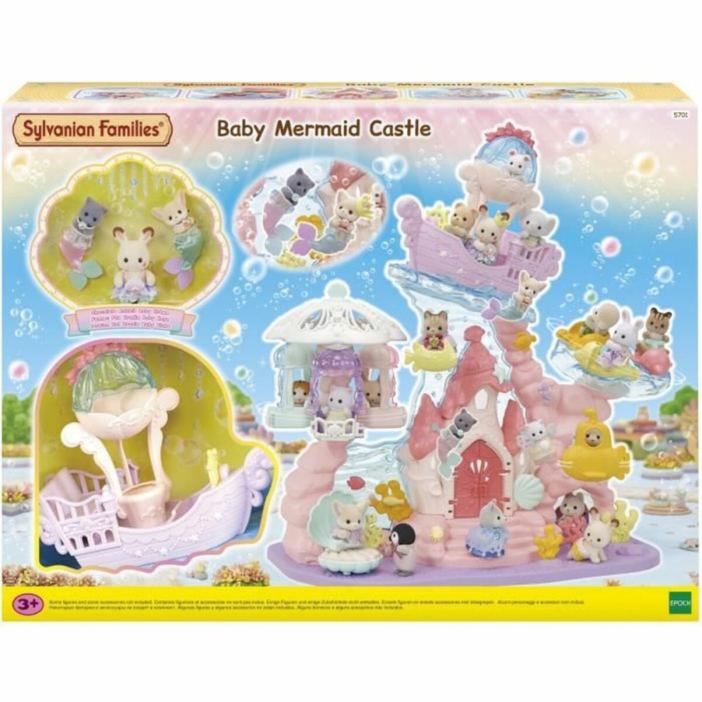 Set de jucării Sylvanian Families Babie Mermaid Castle Plastic