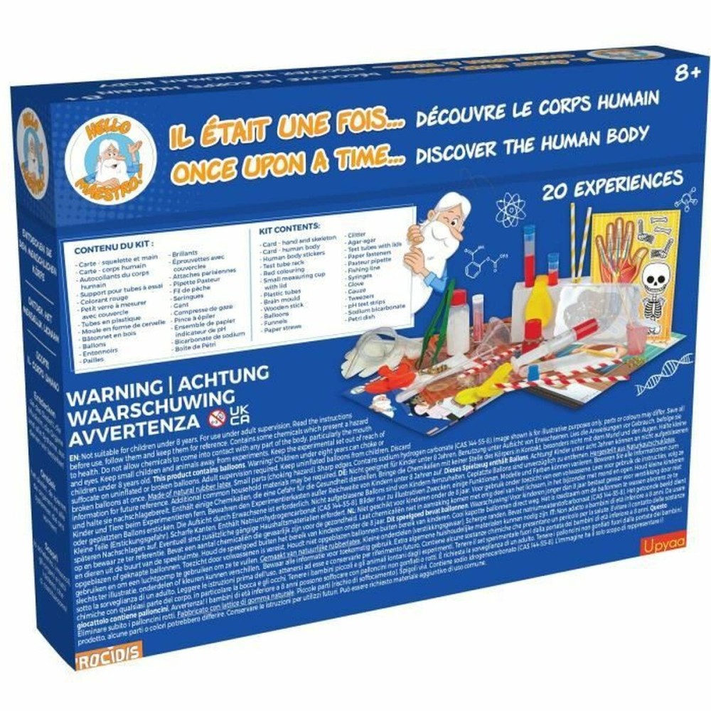 Joc de știință Silverlit Bonjour Maestro  Il était une fois. A la découverte du corps humain (FR)