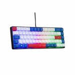 Tastatură Bluetooth The G-Lab KEYZ-HYDRO-BWR/FR Azerty Franceză
