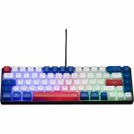 Tastatură Bluetooth The G-Lab KEYZ-HYDRO-BWR/FR Azerty Franceză