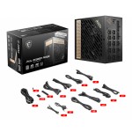 Sursă de Alimentare MSI MEG AI1300P PCIE5 1300 W 130 W 80 Plus Gold