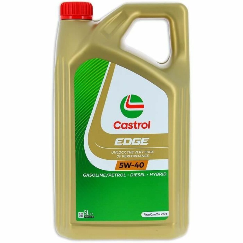 Ulei de motor Castrol Edge Benzină Diesel Hibrid 5W40 5 L