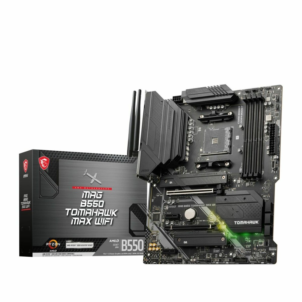 Placă de Bază MSI MAG B550 TOMAHAWK MAX WiFi ATX AMD AM4 AMD B550