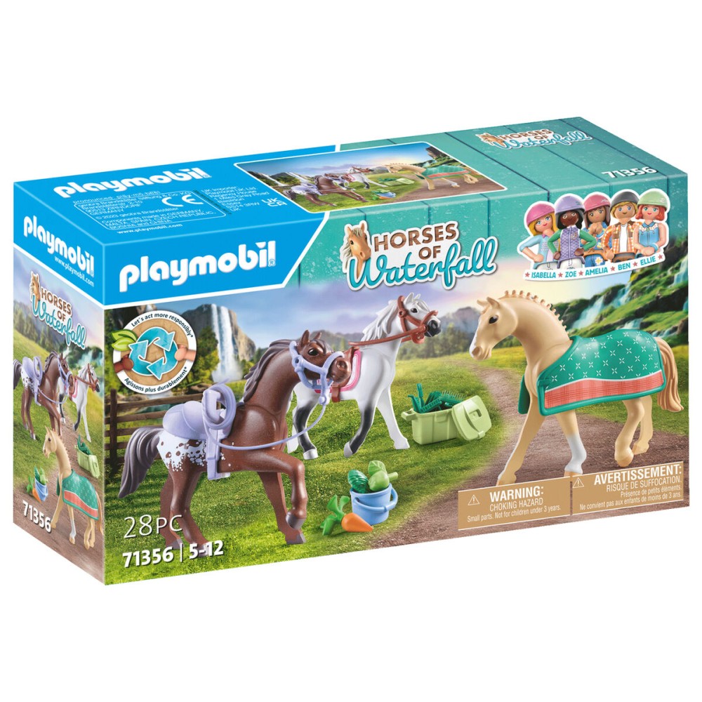 Playset Playmobil 71356 Horses of Waterfall 28 Piese