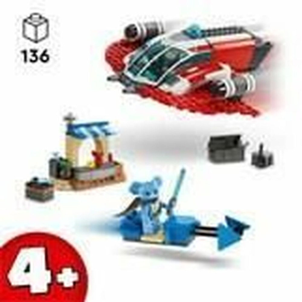 Set de Construcție Lego 75384 Star Wars The Crimson Firehawk Multicolor