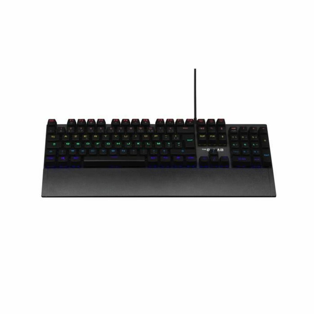 Tastatură Bluetooth The G-Lab AZERTY Negru Franceză