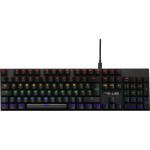 Tastatură Bluetooth The G-Lab AZERTY Negru Franceză